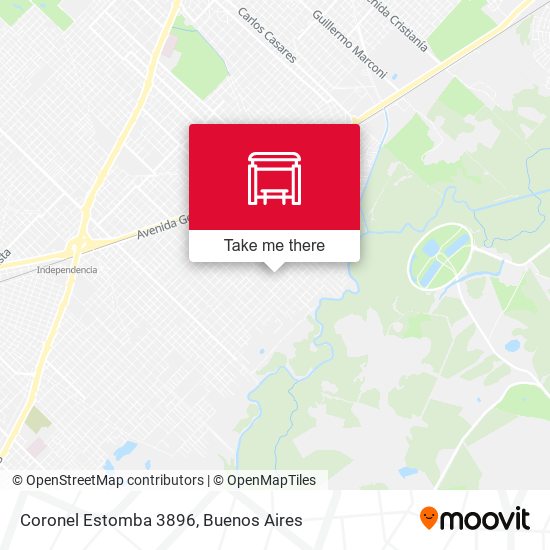 Coronel Estomba 3896 map