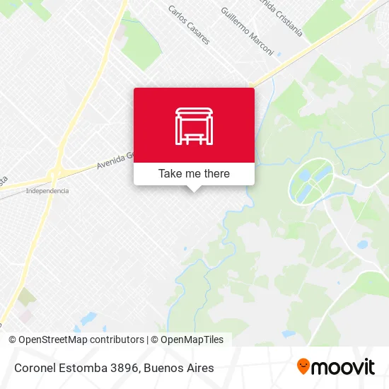 Coronel Estomba 3896 map