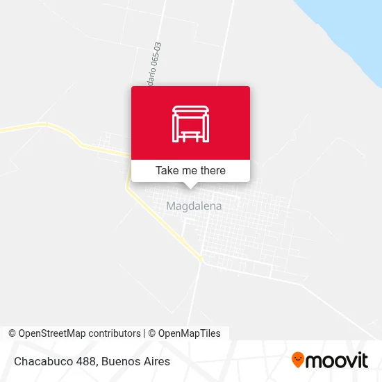 Chacabuco 488 map