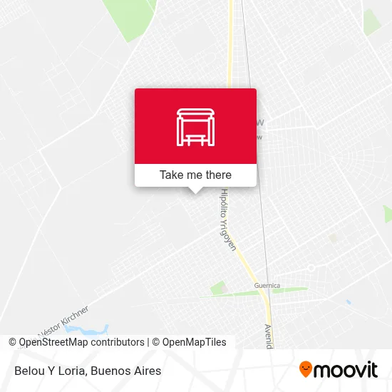 Belou Y Loria map