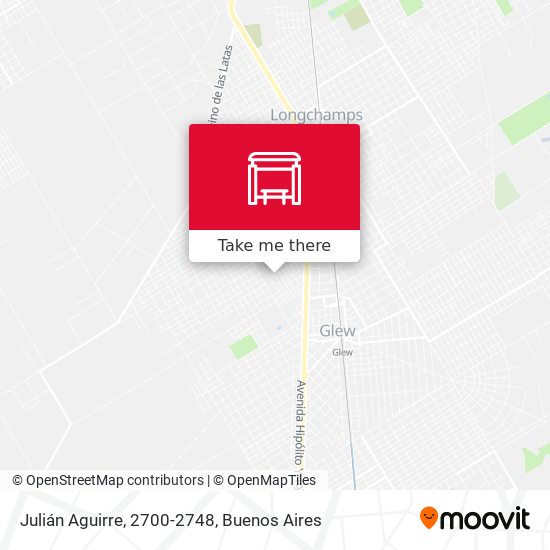 Julián Aguirre, 2700-2748 map