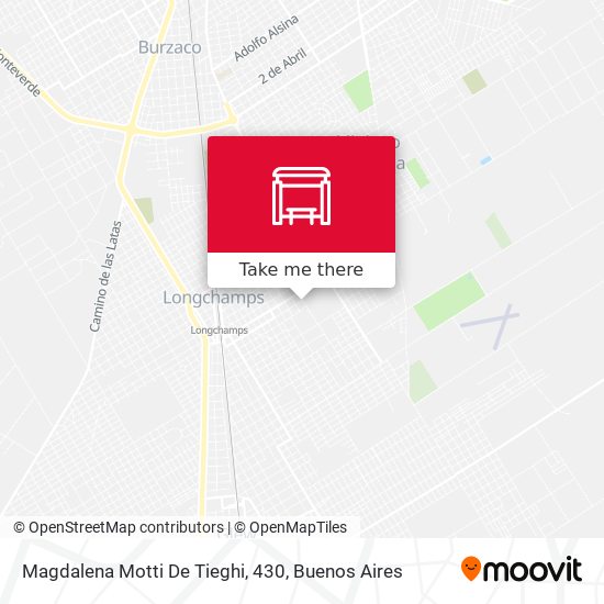 Mapa de Magdalena Motti De Tieghi, 430