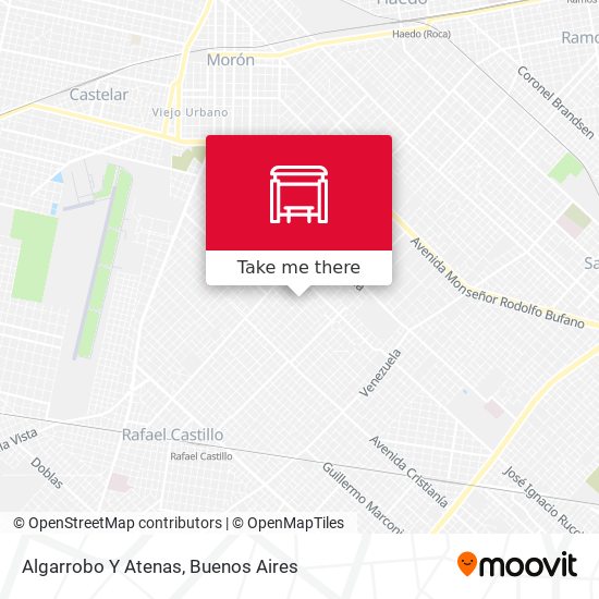 Mapa de Algarrobo Y Atenas