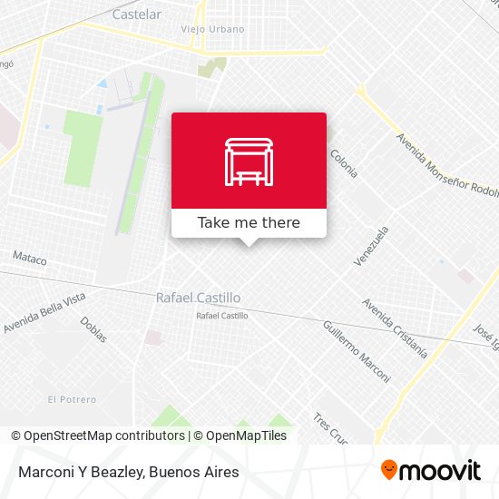 Marconi Y Beazley map