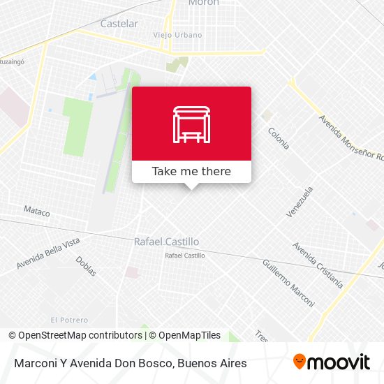 Marconi Y Avenida Don Bosco map