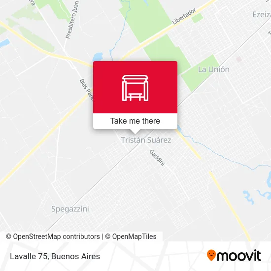 Lavalle 75 map
