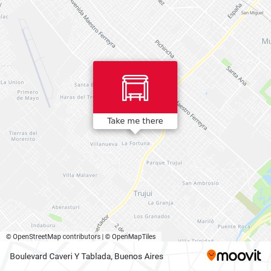 Boulevard Caveri Y Tablada map