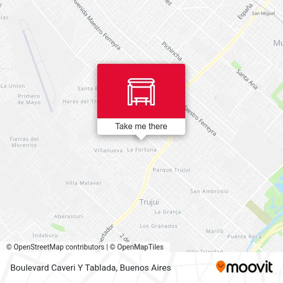 Boulevard Caveri Y Tablada map