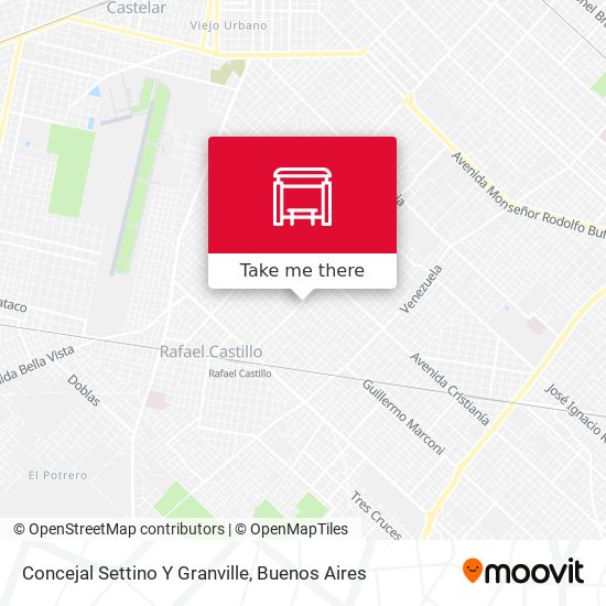 Concejal Settino Y Granville map