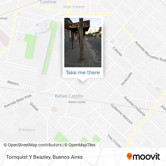 Tornquist Y Beazley map