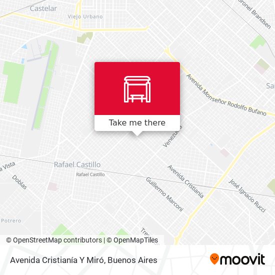 Avenida Cristianía Y Miró map