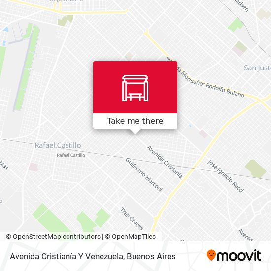 Mapa de Avenida Cristianía Y Venezuela