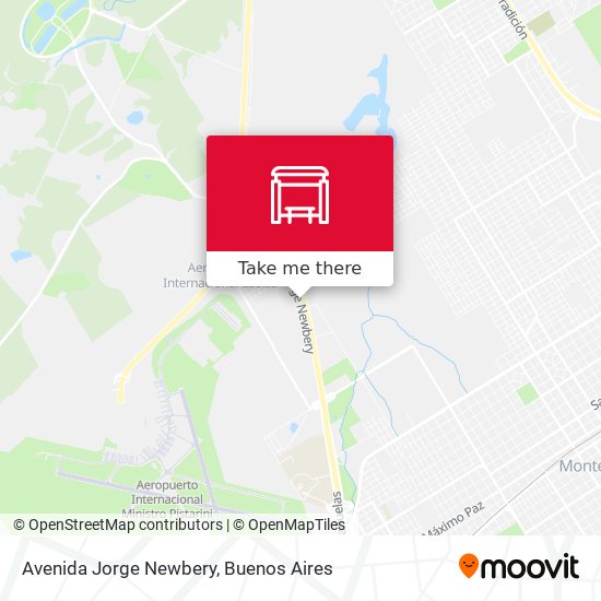Avenida Jorge Newbery map