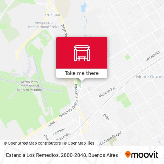 Estancia Los Remedios, 2800-2848 map