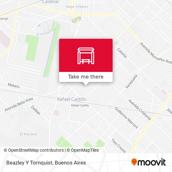 Mapa de Beazley Y Tornquist