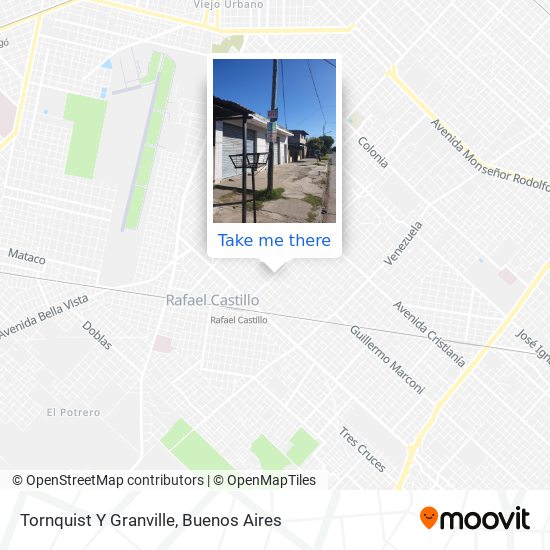 Tornquist Y Granville map