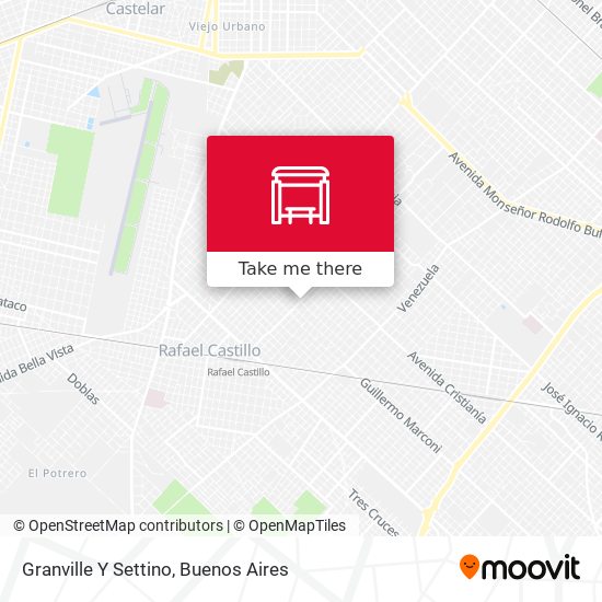 Granville Y Settino map