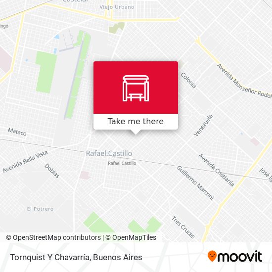Mapa de Tornquist Y Chavarría