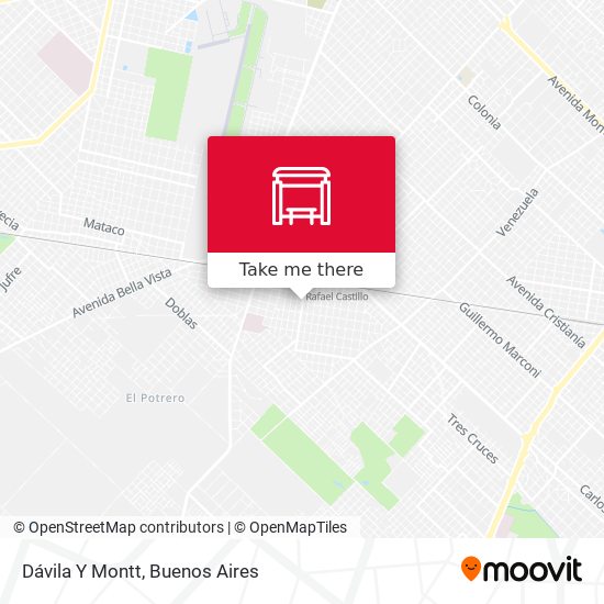 Mapa de Dávila Y Montt