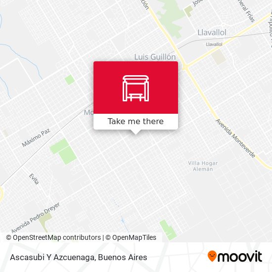 Ascasubi Y Azcuenaga map