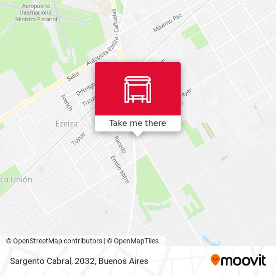 Sargento Cabral, 2032 map