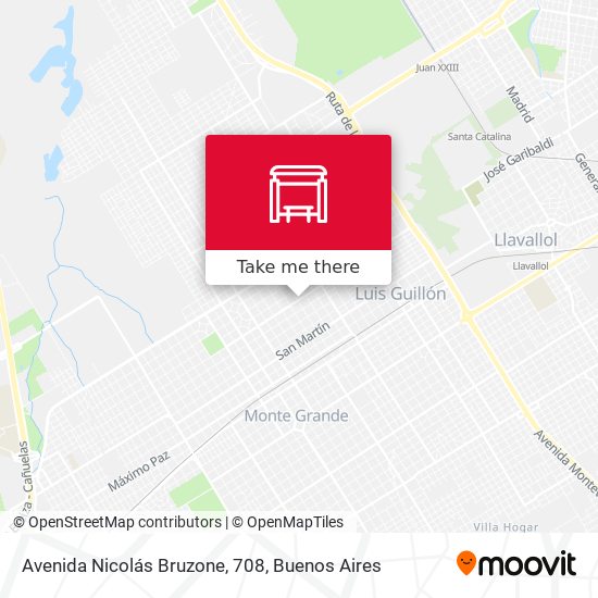 Avenida Nicolás Bruzone, 708 map