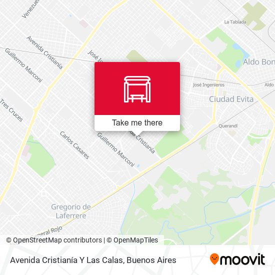 Avenida Cristianía Y Las Calas map
