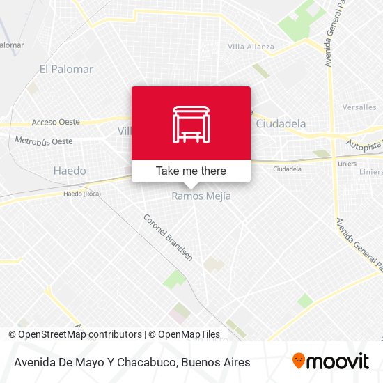 Mapa de Avenida De Mayo Y Chacabuco
