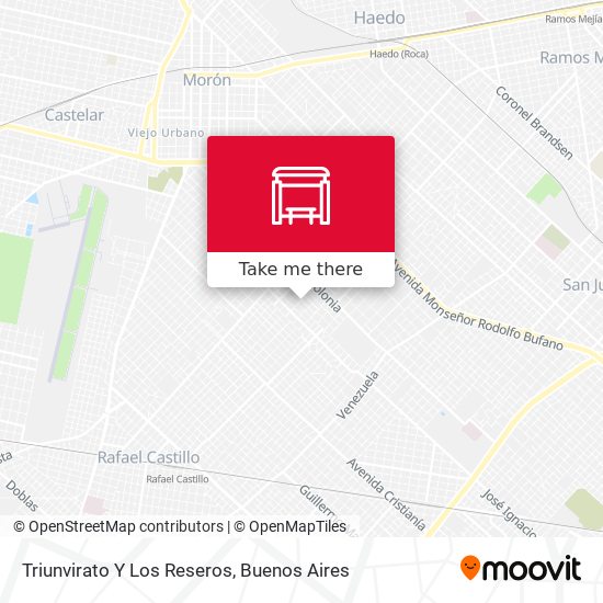 Triunvirato Y Los Reseros map