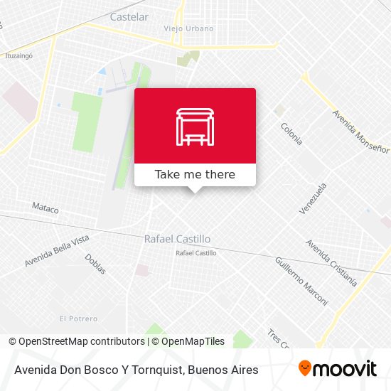 Avenida Don Bosco Y Tornquist map