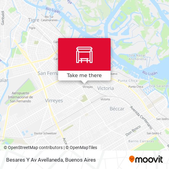 Besares Y Av Avellaneda map
