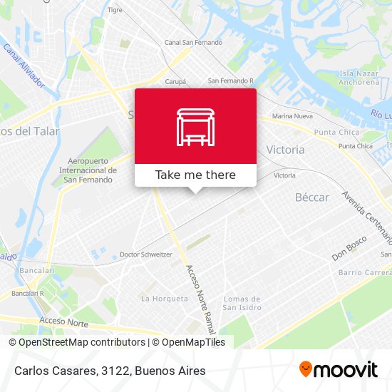 Carlos Casares, 3122 map