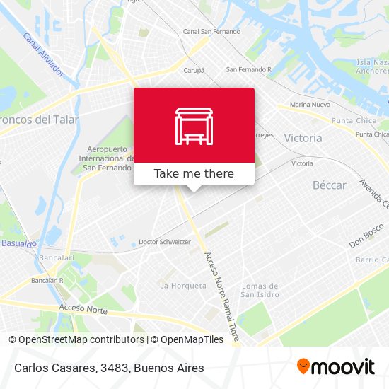 Carlos Casares, 3483 map