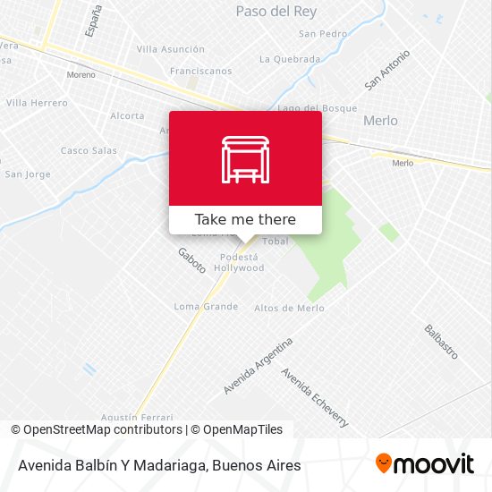 Avenida Balbín Y Madariaga map