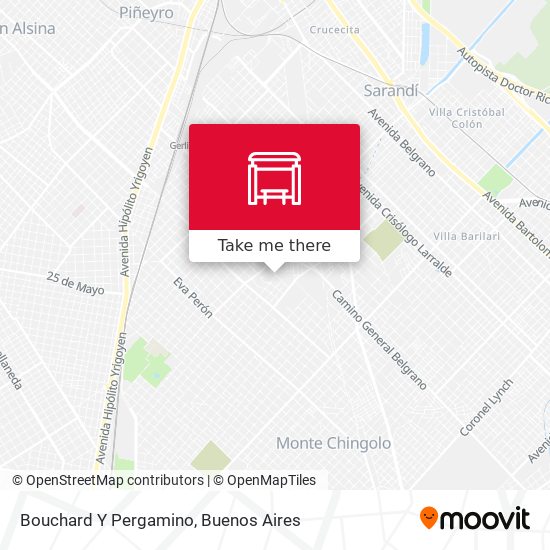 Mapa de Bouchard Y Pergamino