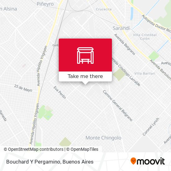 Bouchard Y Pergamino map