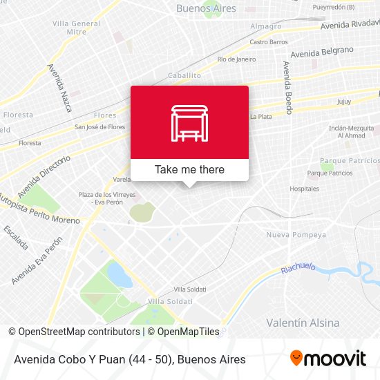 Avenida Cobo Y Puan (44 - 50) map