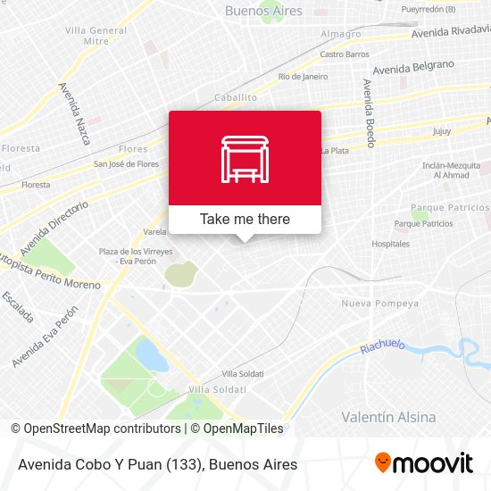 Avenida Cobo Y Puan (133) map