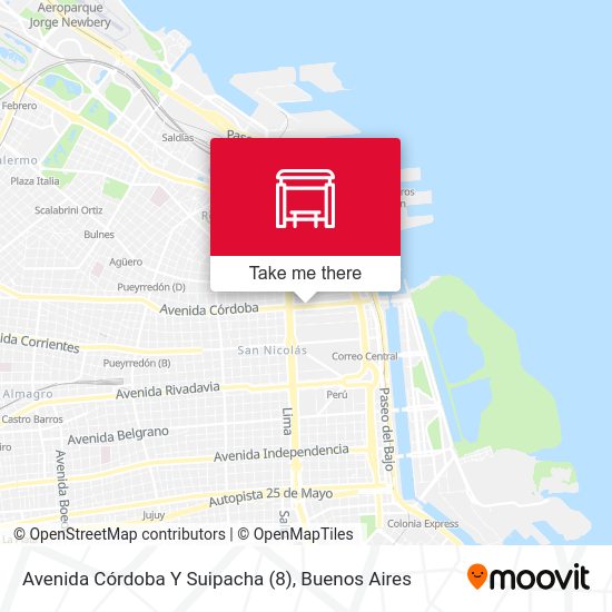 Avenida Córdoba Y Suipacha (8) map