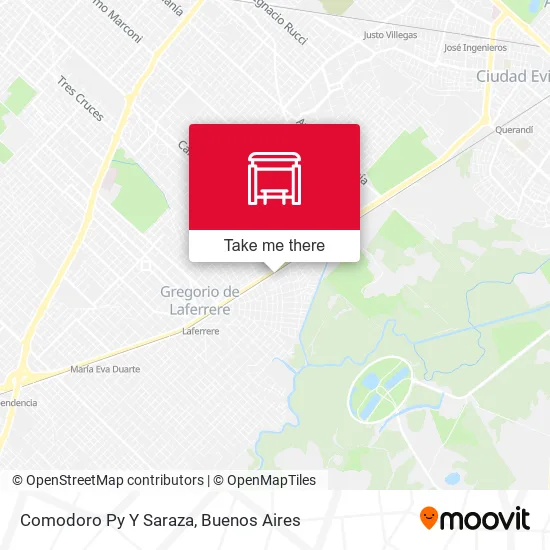 Comodoro Py Y Saraza map
