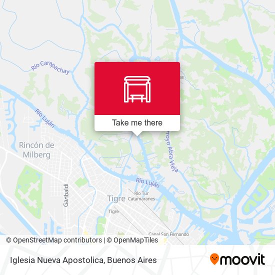 Mapa de Iglesia Nueva Apostolica