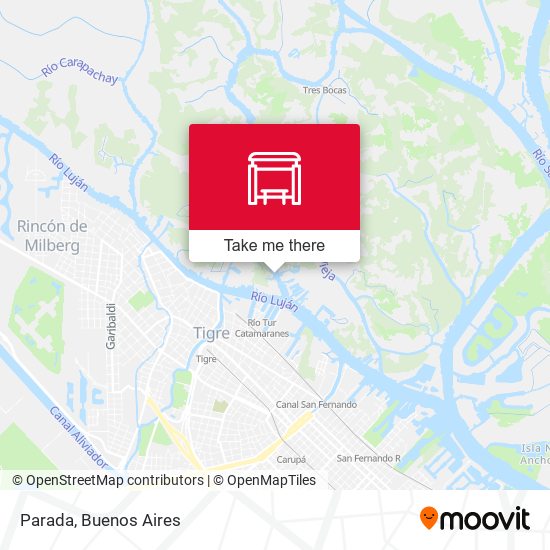 Parada map