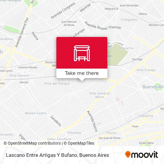 Mapa de Lascano Entre Artigas Y Bufano