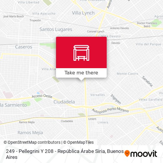 249 - Pellegrini Y 208 - República Árabe Siria map