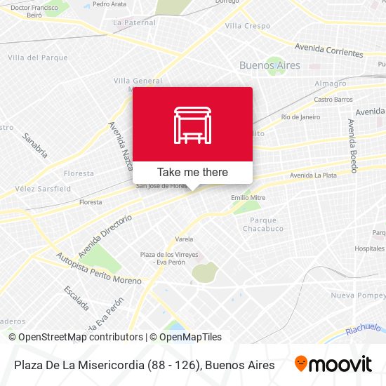 Plaza De La Misericordia (88 - 126) map