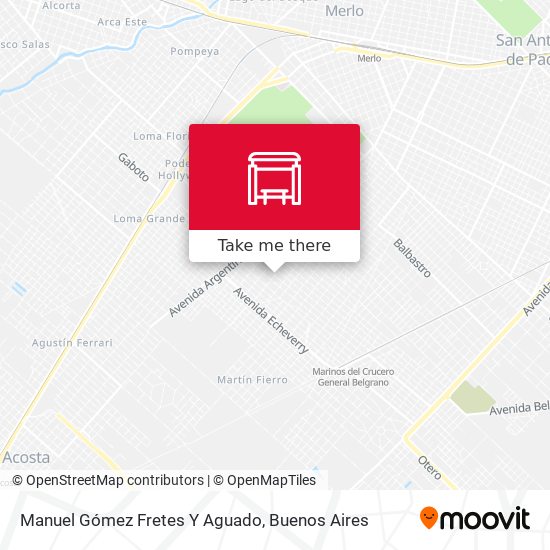 Manuel Gómez Fretes Y Aguado map
