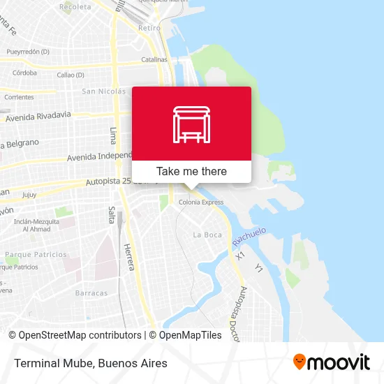 Terminal Mube map