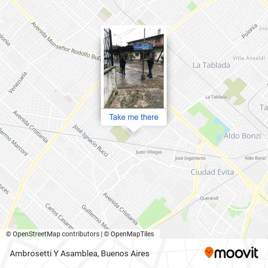 Mapa de Ambrosetti Y Asamblea