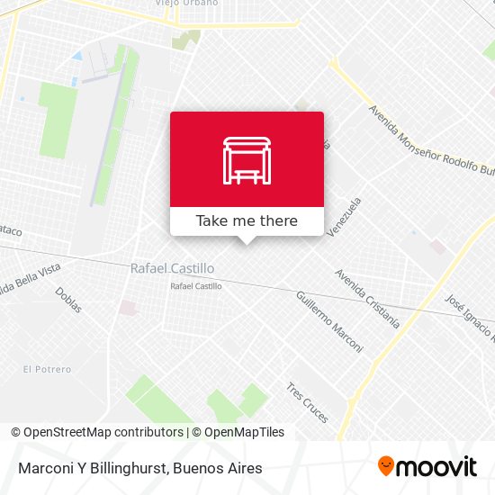 Marconi Y Billinghurst map