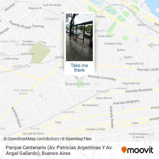 Parque Centenario (Av. Patricias Argentinas Y Av. Ángel Gallardo) map